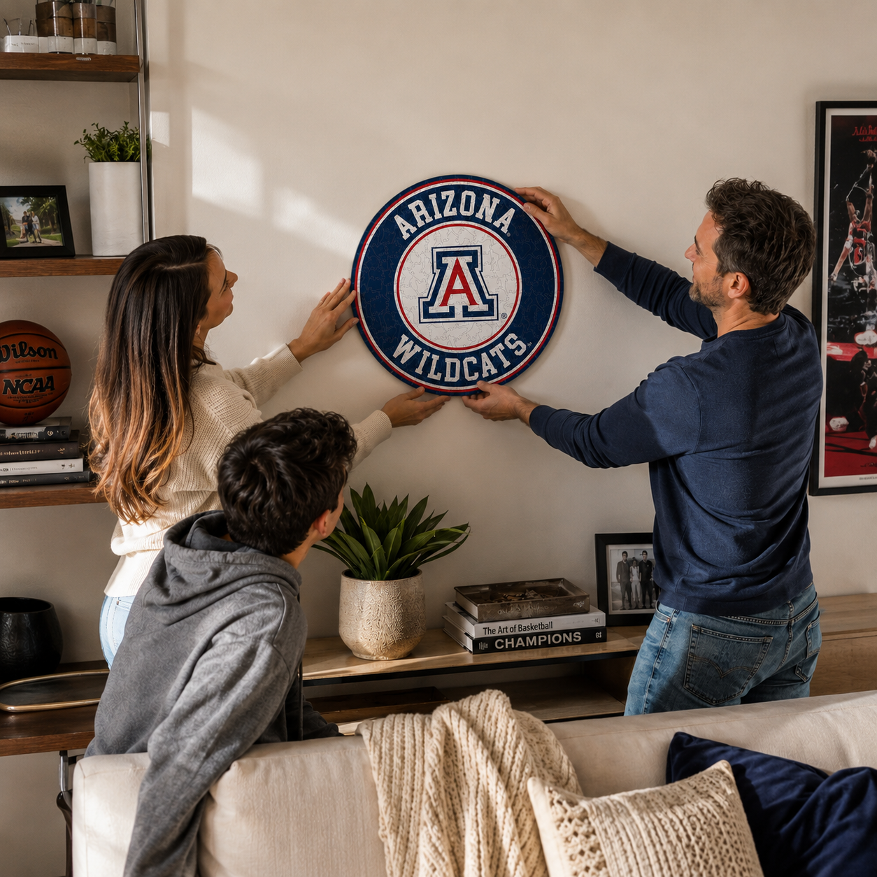 Arizona Wildcats Logo Wooden Puzzle