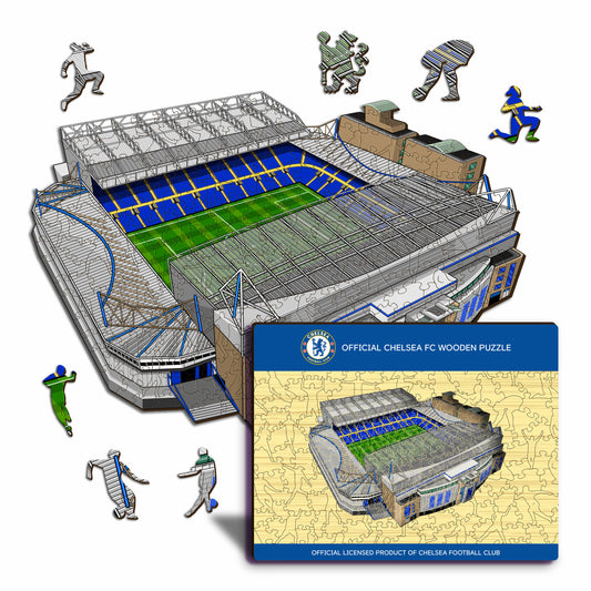 チェルシーFC® スタンフォードブリッジ - 木製パズル