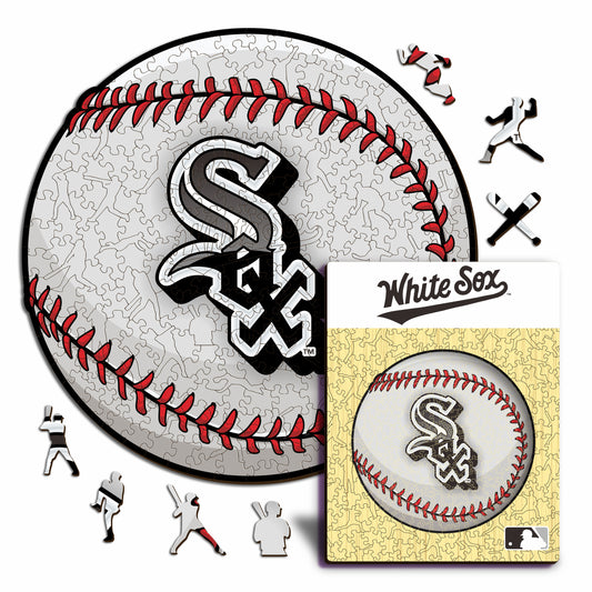 Chicago White Sox™ Baseball Wooden Puzzle