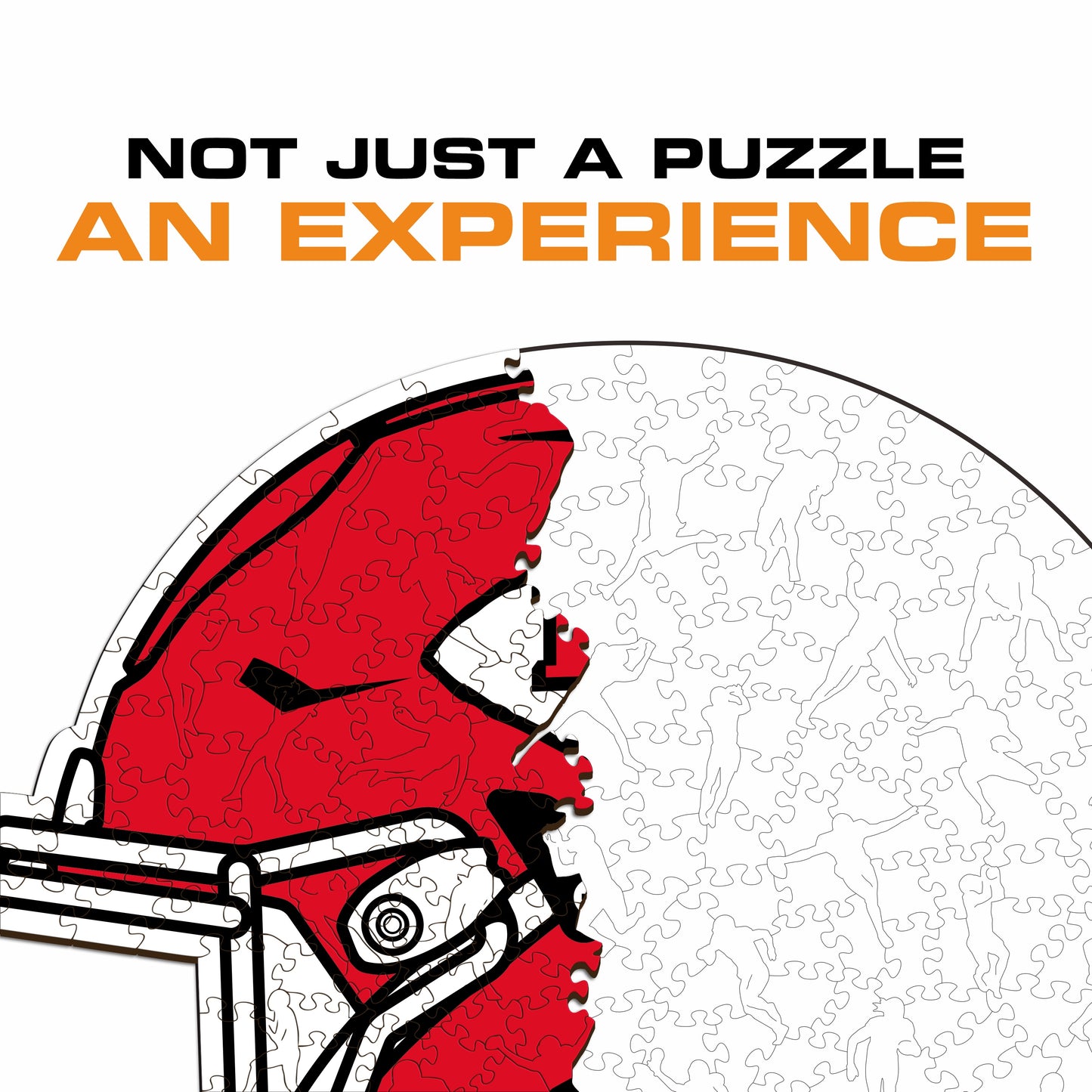 Kansas City Chiefs™ Helmet - Wooden Puzzle