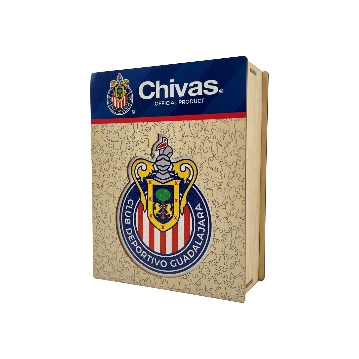 Chivas Guadalajara® 標誌 - 木製拼圖