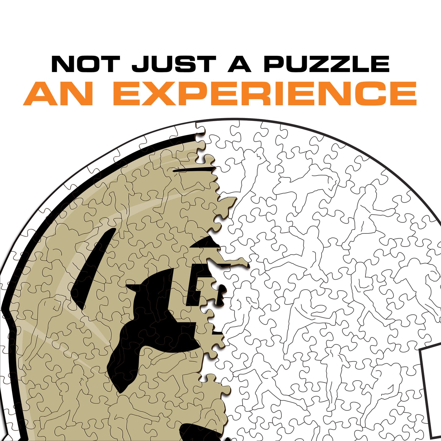 University of Colorado Helmet - Wooden Puzzle