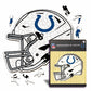 Capacete Indianapolis Colts™ - Quebra-cabeça de madeira 
