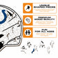 Capacete Indianapolis Colts™ - Quebra-cabeça de madeira 