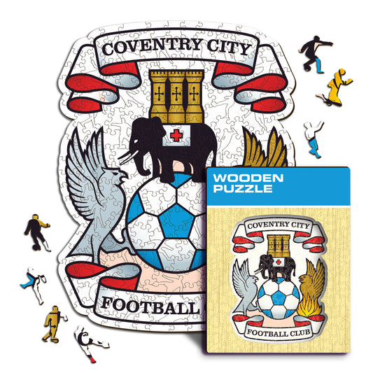 Coventry City FC® Logo - Wooden Puzzle