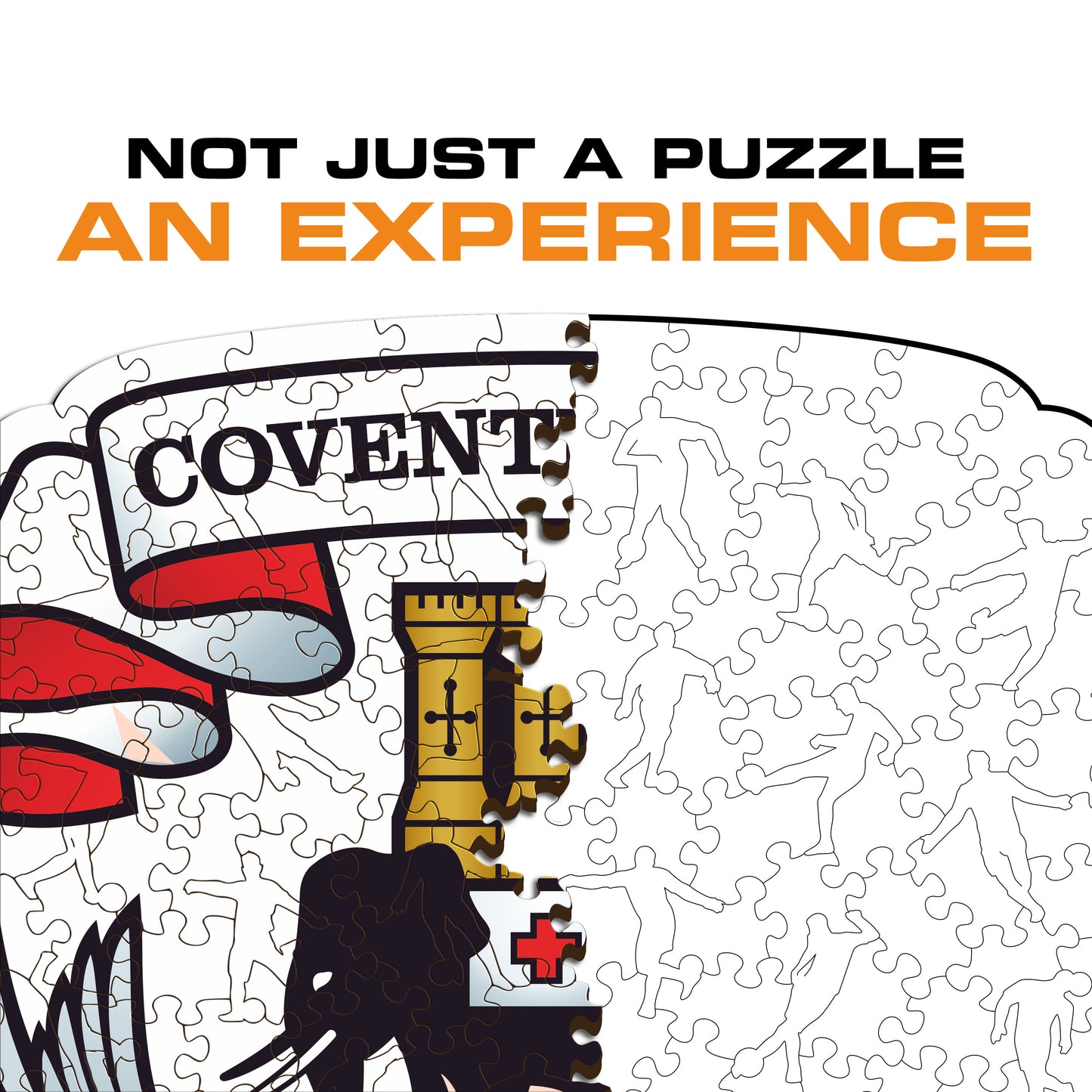 Coventry City FC® Logo - Wooden Puzzle