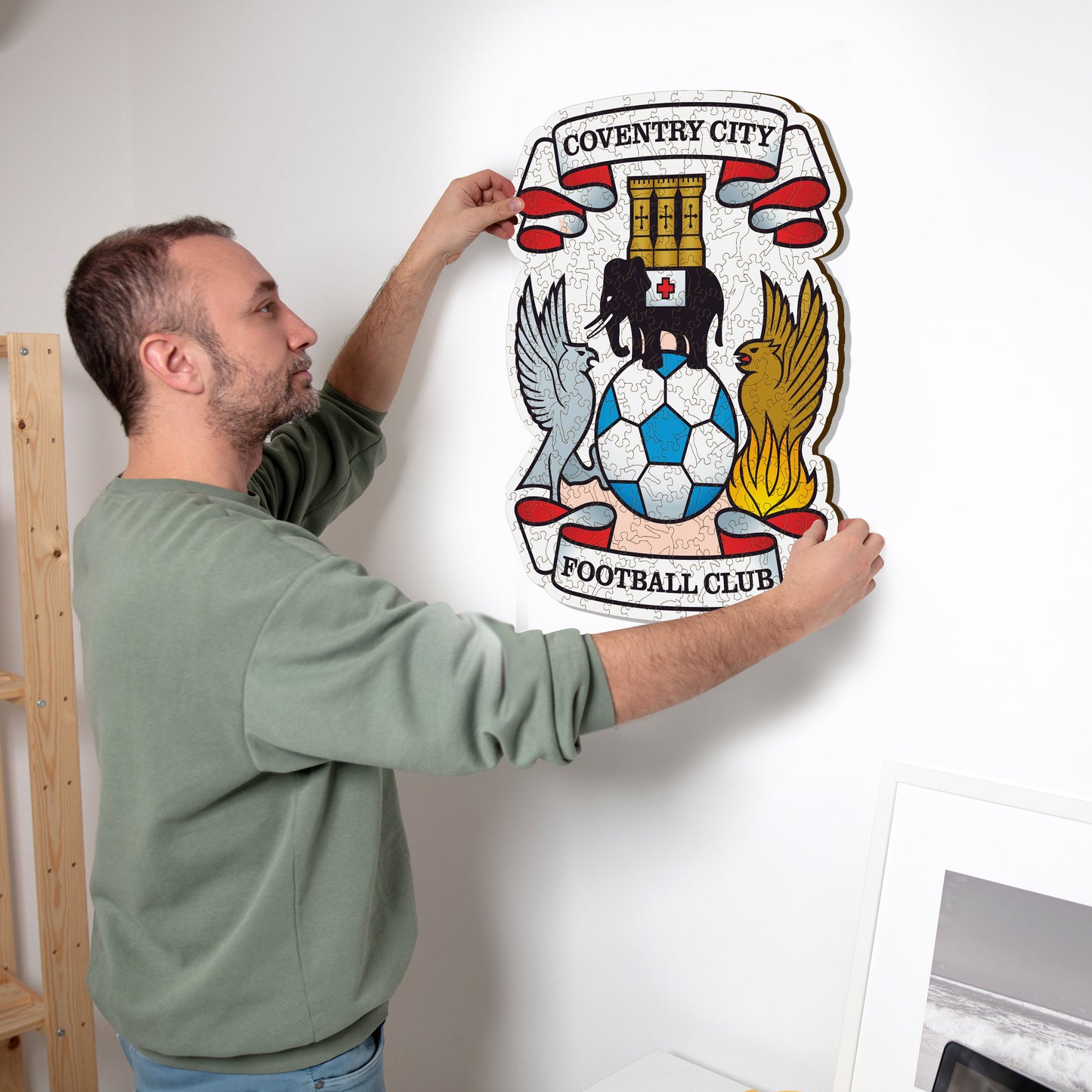 Coventry City FC® Logo - Wooden Puzzle