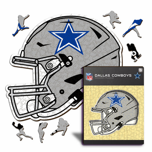 Capacete Dallas Cowboys™ - Quebra-cabeça de madeira 
