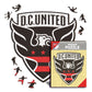 Logotipo do DC United® - Quebra-cabeça de madeira 