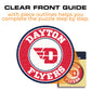 Dayton Flyers Logo Wooden Puzzle
