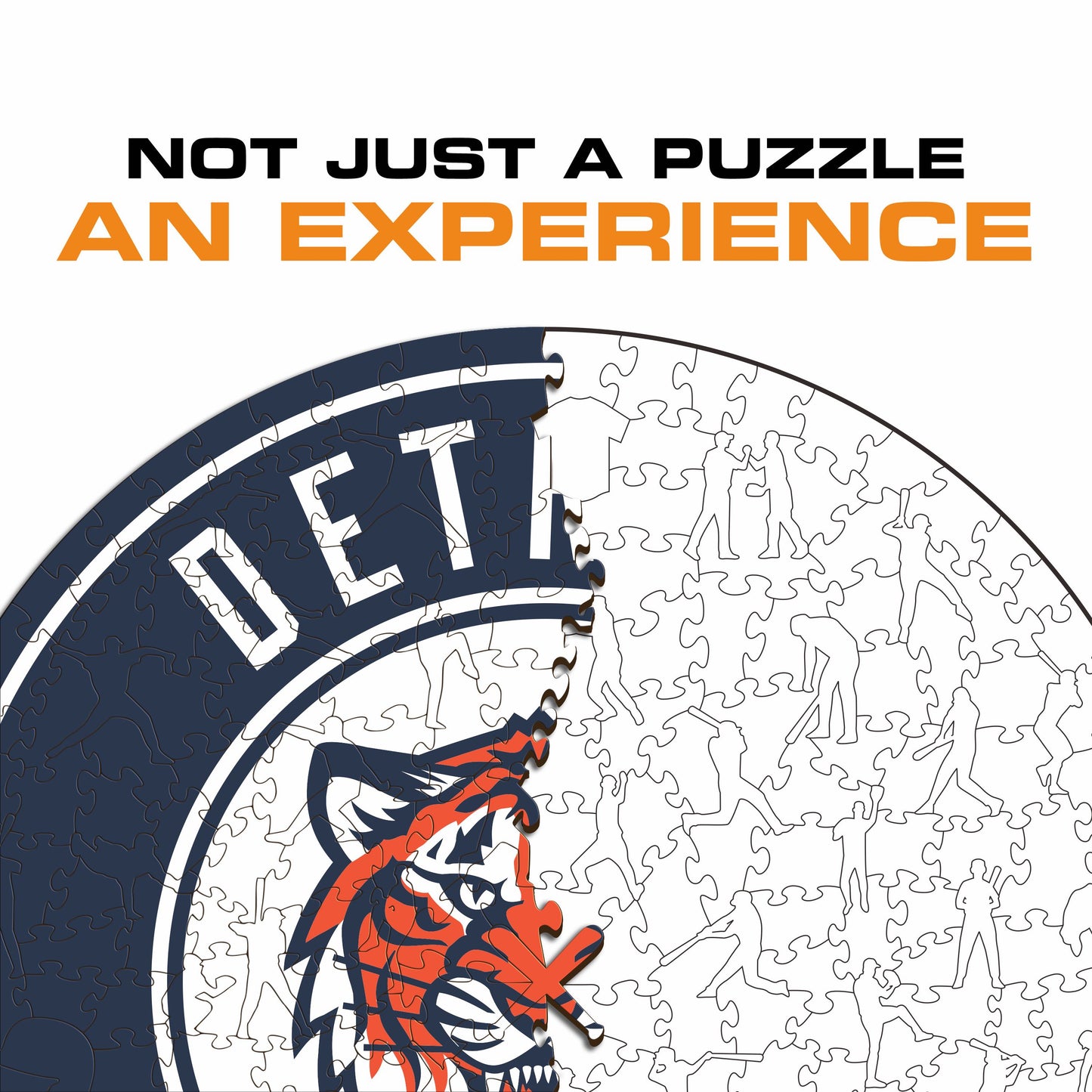 Detroit Tigers™ - Wooden Puzzle