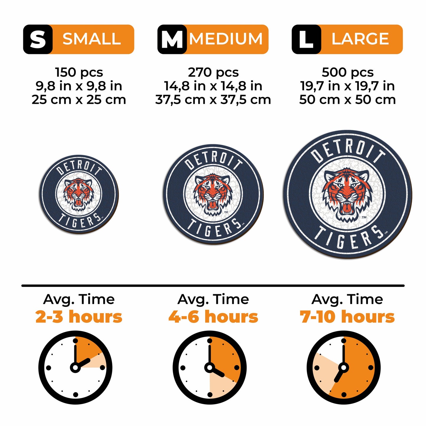 Detroit Tigers™ - Wooden Puzzle