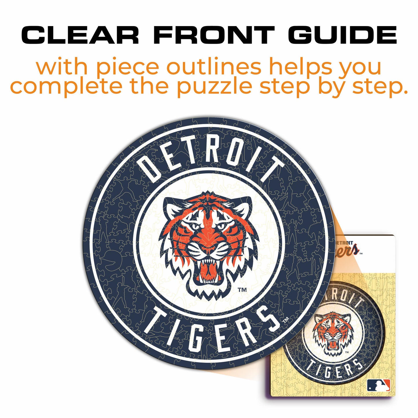 Detroit Tigers™ - Wooden Puzzle