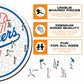 Los Angeles Dodgers™ - Wooden Puzzle