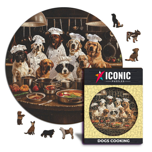 Chef Dogs - Wooden Puzzle