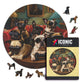 Gamer Dogs - Quebra-cabeça de madeira