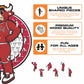 Chicago Bulls™ Mascot - Wooden Puzzle
