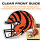 Capacete Cincinnati Bengals™ - Quebra-cabeça de madeira 