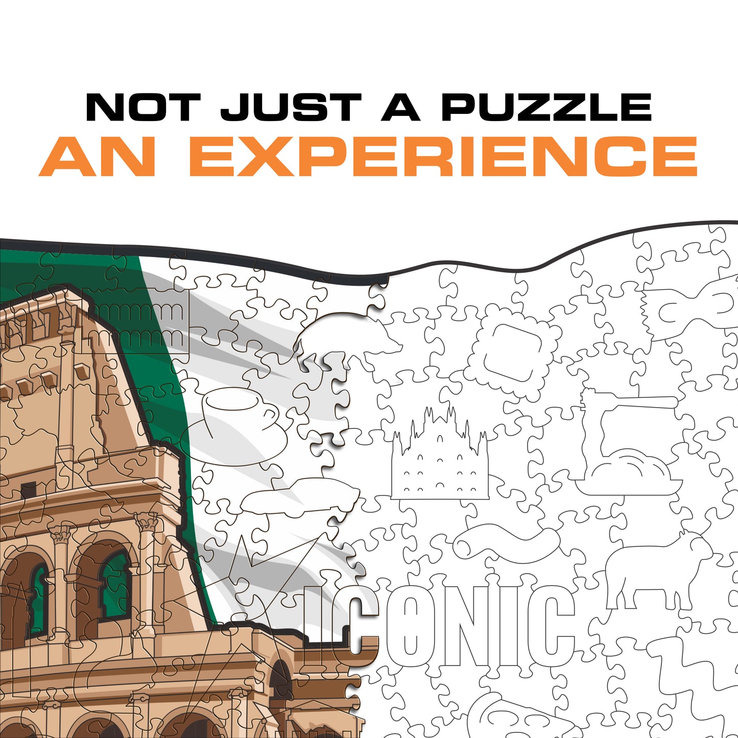 Colosseum - Wooden Puzzle