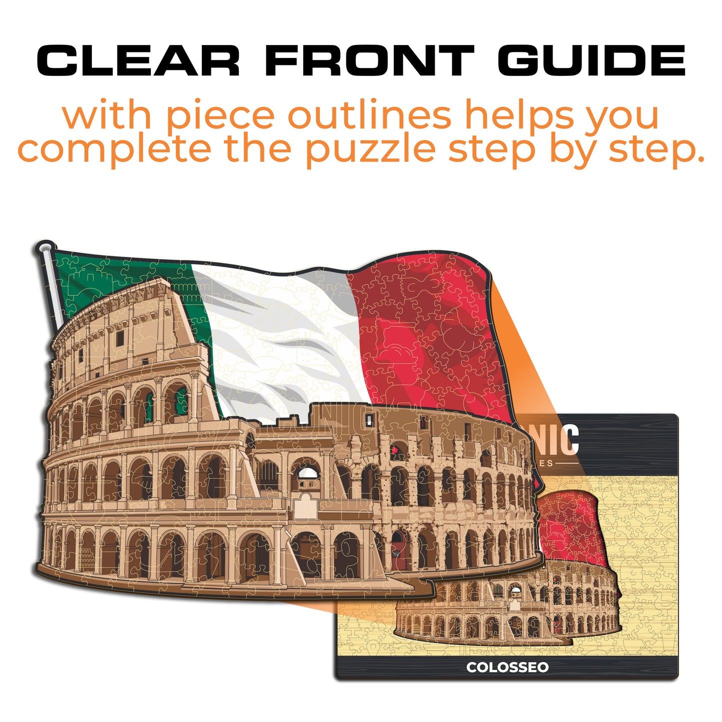 Colosseum - Wooden Puzzle