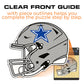 Capacete Dallas Cowboys™ - Quebra-cabeça de madeira 