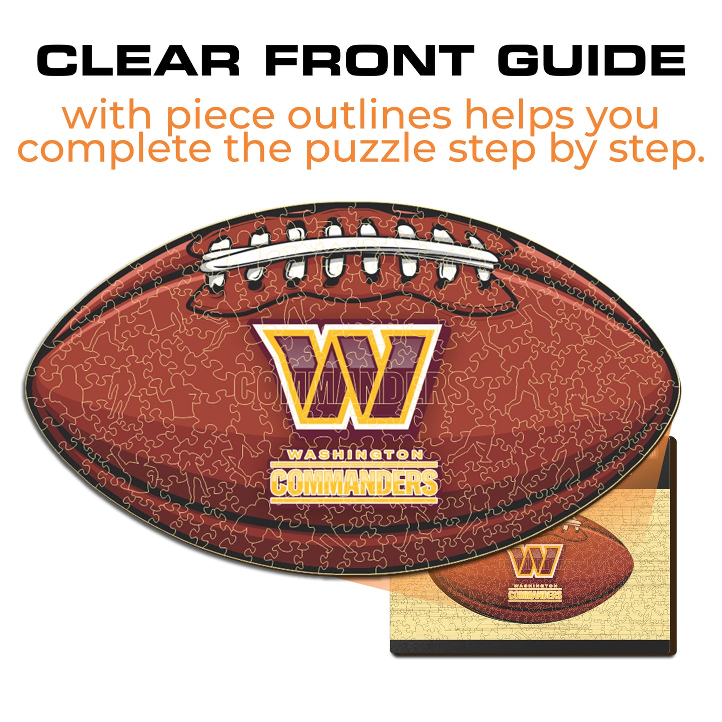2 PACK Washington Commanders™ Football - Helmet