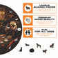Dogs Playing Poker - Wooden Puzzle