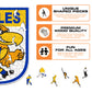 West Coast Eagles FC Retro Mascot - Wooden Puzzle