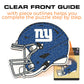 Capacete New York Giants™ - Quebra-cabeça de madeira