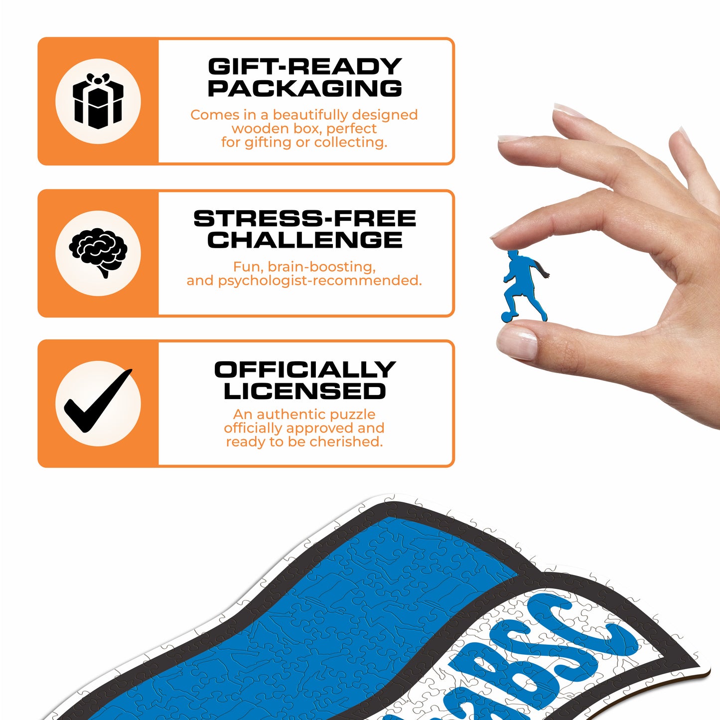 Hertha BSC® Logo - Wooden Puzzle