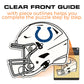 Capacete Indianapolis Colts™ - Quebra-cabeça de madeira 