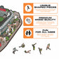 Los Angeles Angels™ Angel Stadium of Anaheim - Wooden Puzzle