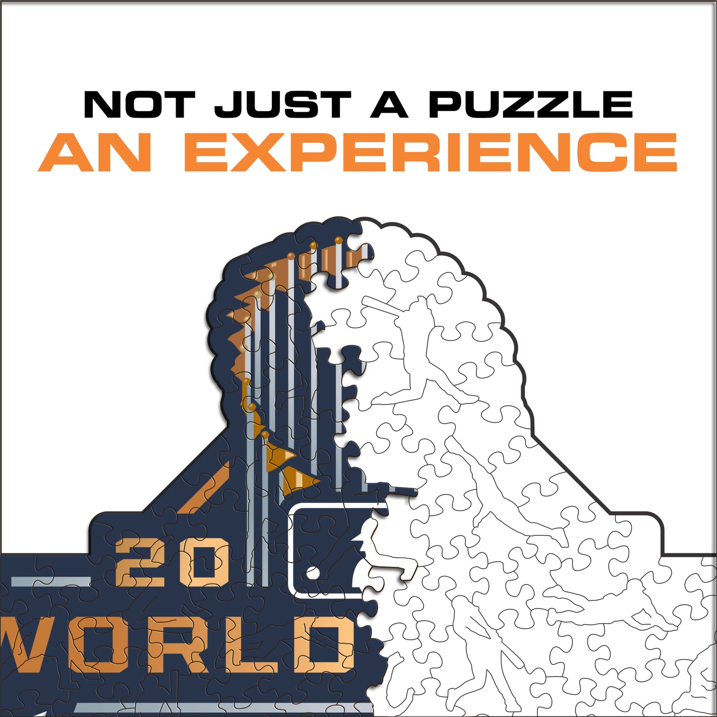 Los Angeles Dodgers™ 2025 World Series - Wooden Puzzle