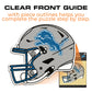 Capacete Detroit Lions™ - Quebra-cabeça de madeira 
