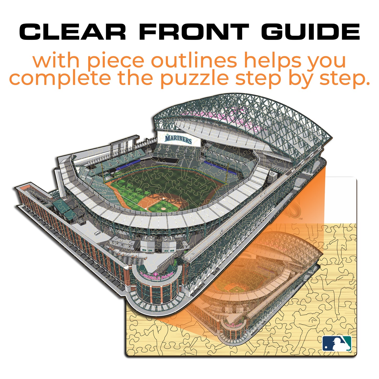 Seattle Mariners™ T-Mobile Park - Wooden Puzzle