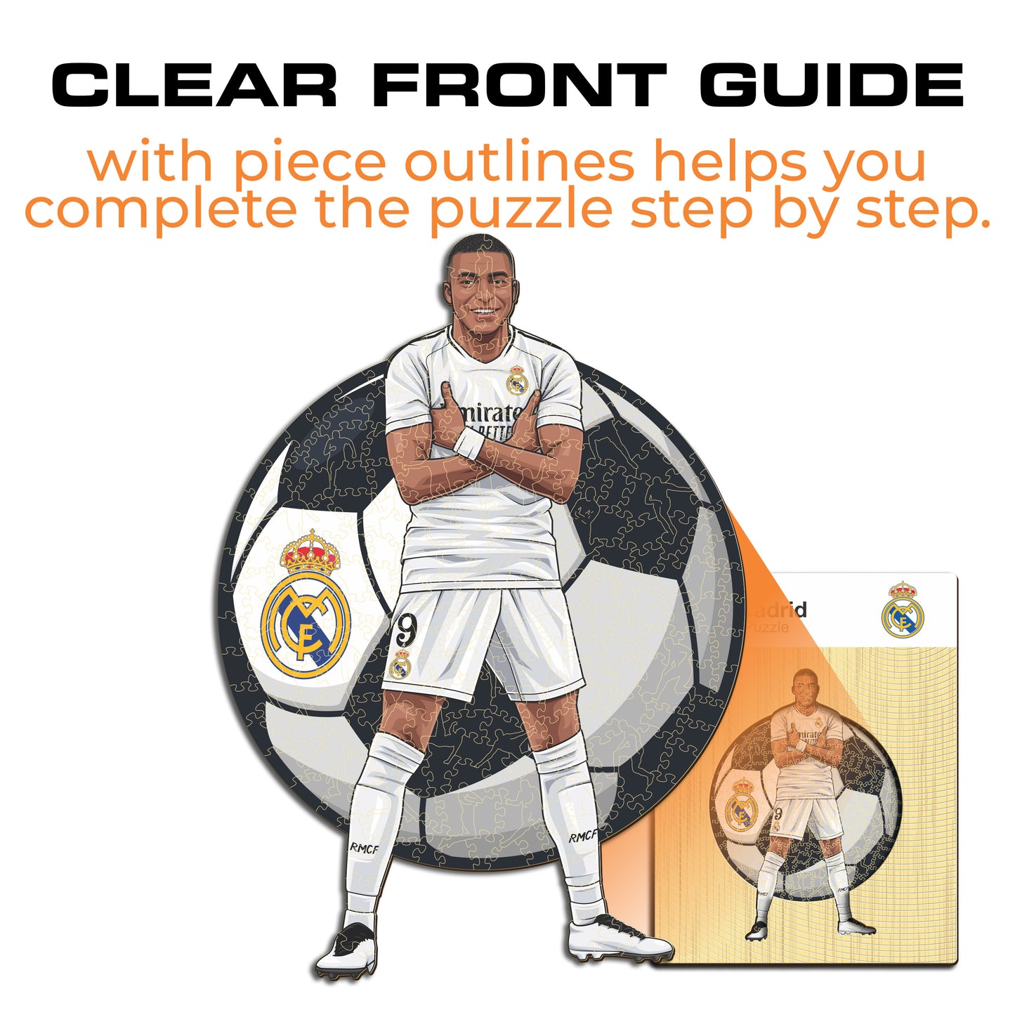 Kylian Mbappé - Wooden Puzzle