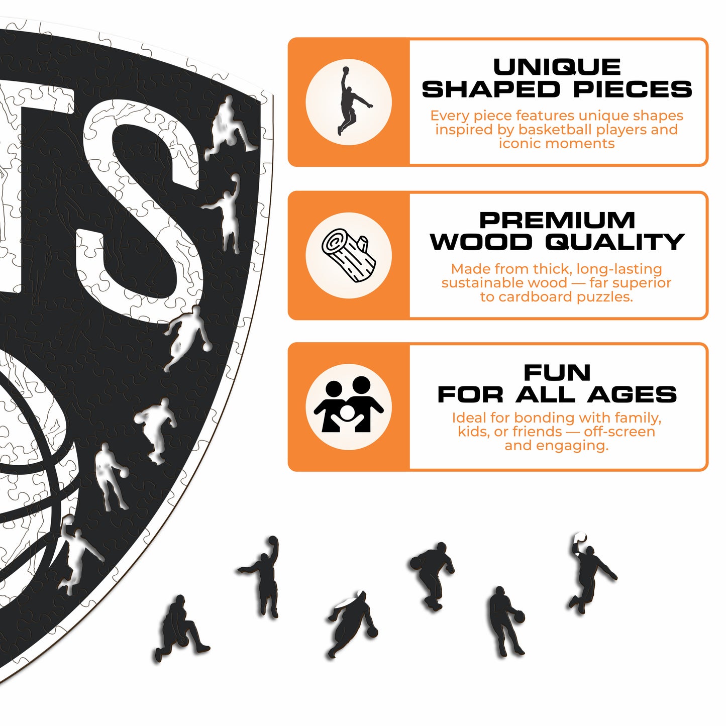 Brooklyn Nets™ - Wooden Puzzle
