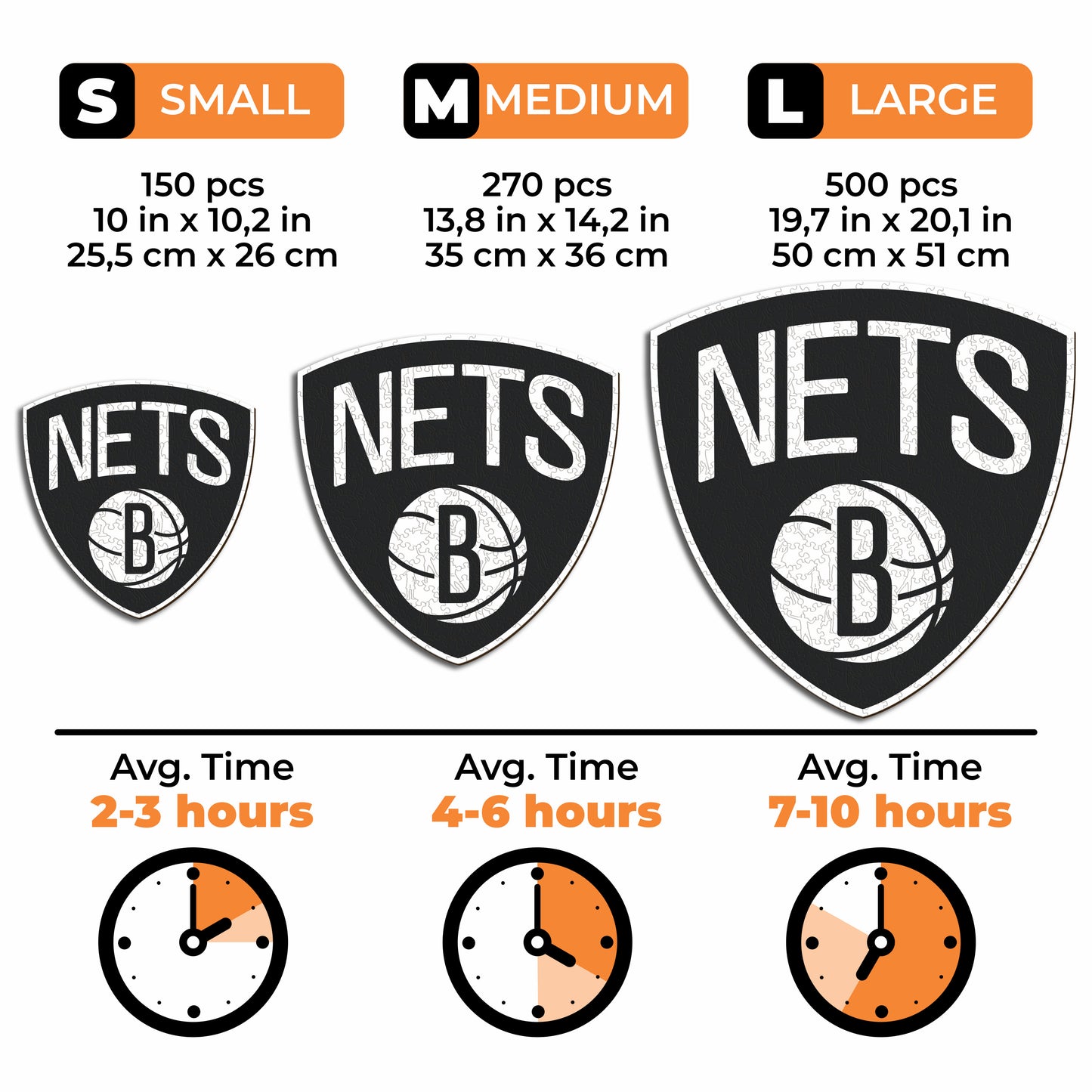 Brooklyn Nets™ - Wooden Puzzle