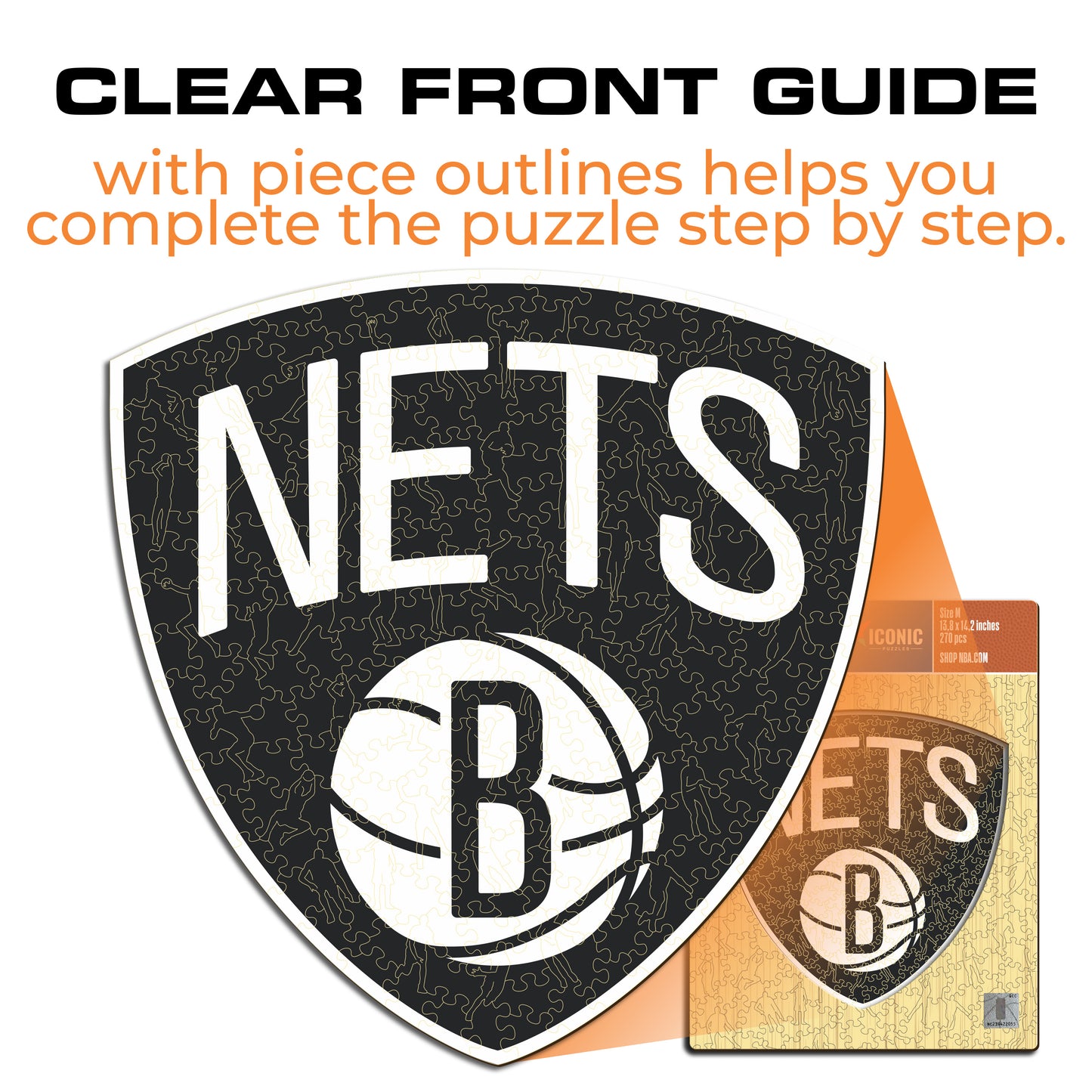 Brooklyn Nets™ - Wooden Puzzle