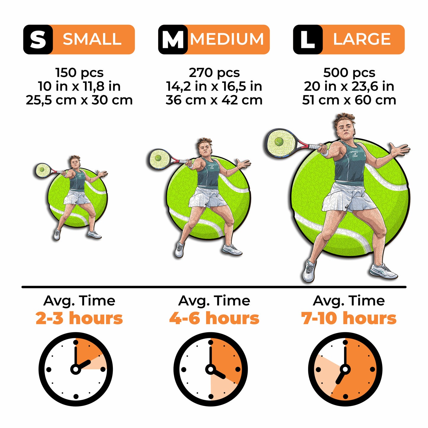 Jasmine Paolini - Wooden Puzzle