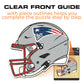 Capacete New England Patriots™ - Quebra-cabeça de madeira