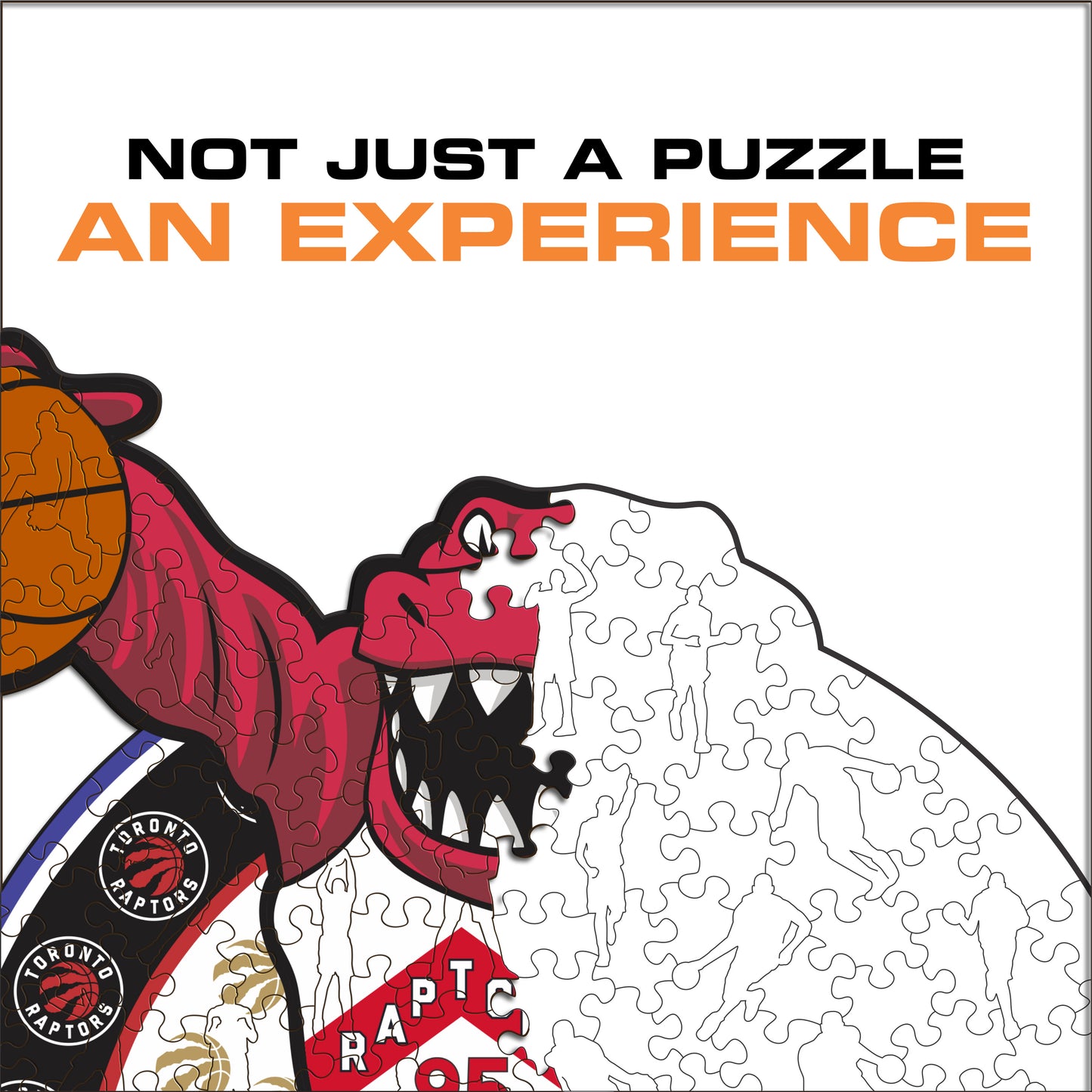 Toronto Raptors™ Mascot - Wooden Puzzle