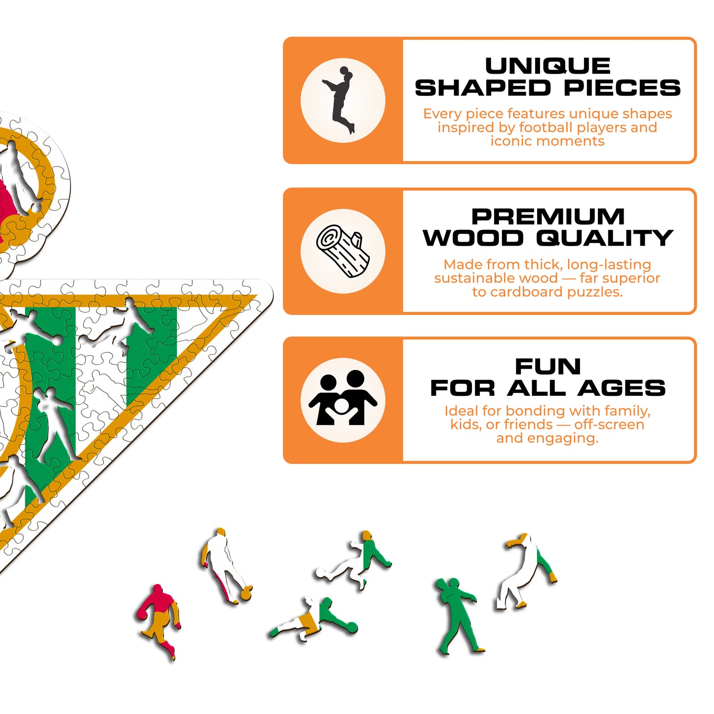 Real Betis® Logo - Wooden Puzzle