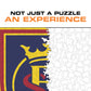 Logotipo Real Salt Lake® - Quebra-cabeça de madeira 