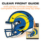 Capacete Los Angeles Rams™ - Quebra-cabeça de madeira 