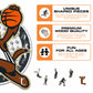 San Antonio Spurs™ Mascot - Wooden Puzzle
