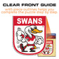 Sydney Swans Retro Mascot - Wooden Puzzle