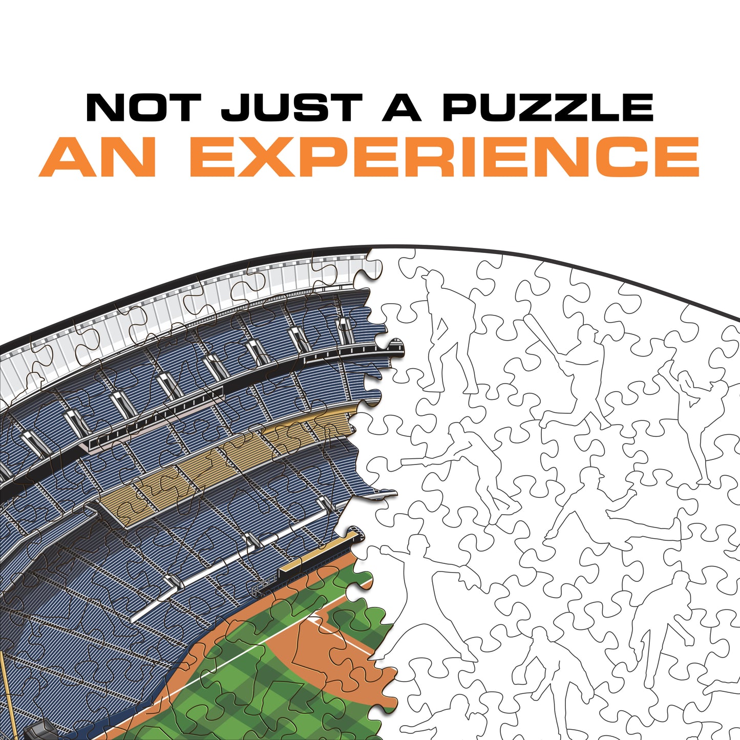 Minnesota Twins™ Target Field Stadium - Wooden Puzzle