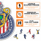 Logotipo do Chivas Guadalajara® - Quebra-cabeça de madeira