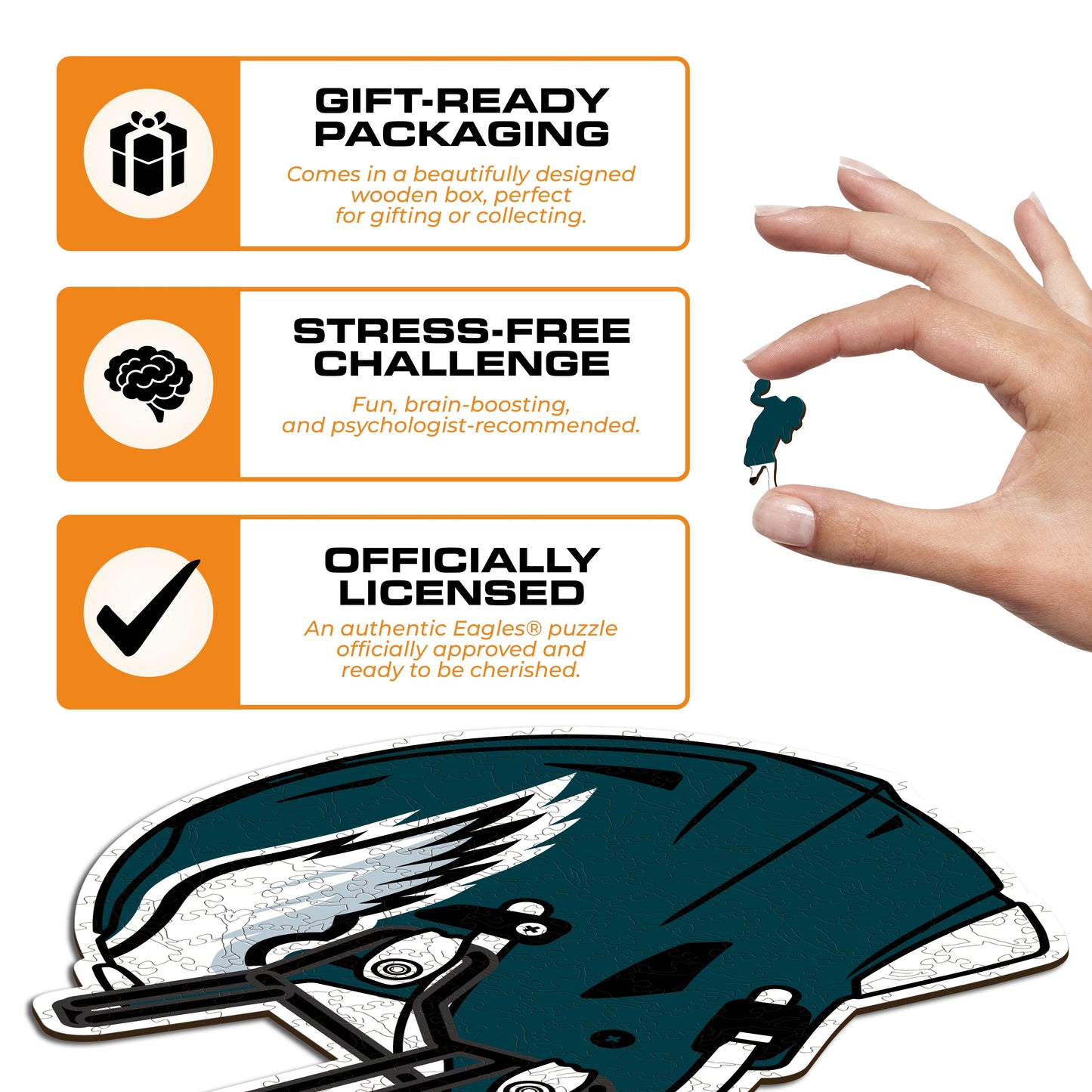 2 PACK Philadelphia Eagles™ Football - Helmet